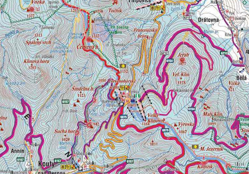běžky Jeseníky – běžkařské trasy Červenohorské Sedlo